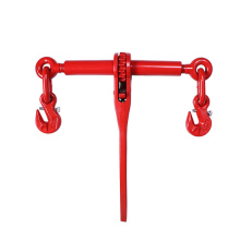 Red Painted Ratchet Type Chain Load Binder